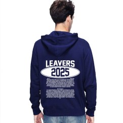 Leavers 2025 School Personalized Graphic Farwell Graduation Stars & Stripes Hoodie